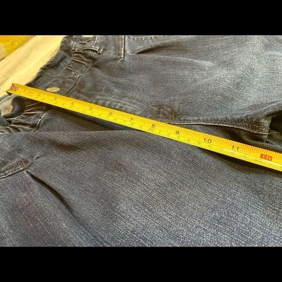 Vintage America High Waist Jeans Dark Wash Paperboy Boy - Picture 9 of 13